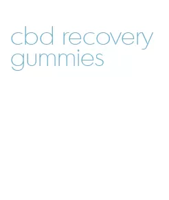 cbd recovery gummies
