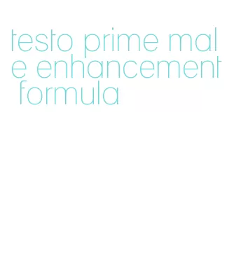 testo prime male enhancement formula