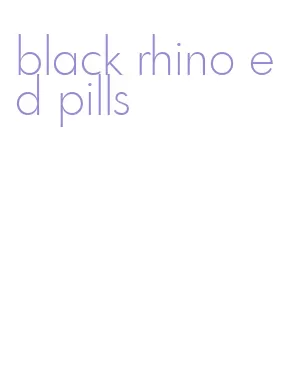black rhino ed pills