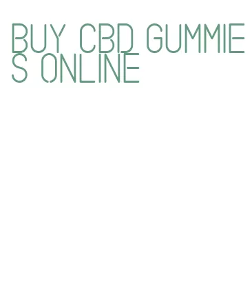 buy cbd gummies online