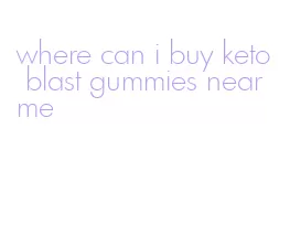where can i buy keto blast gummies near me