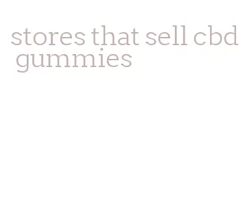 stores that sell cbd gummies