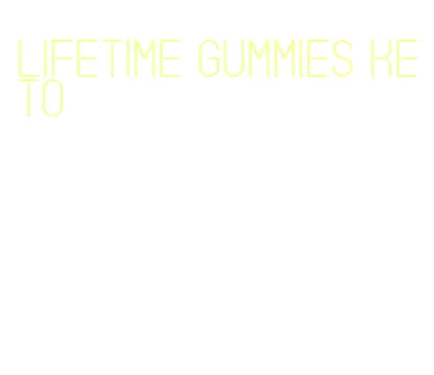 lifetime gummies keto