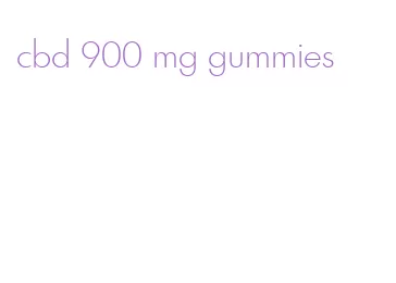 cbd 900 mg gummies