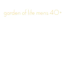 garden of life mens 40+
