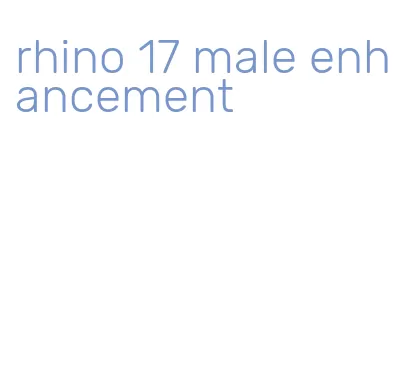 rhino 17 male enhancement