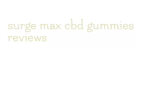 surge max cbd gummies reviews