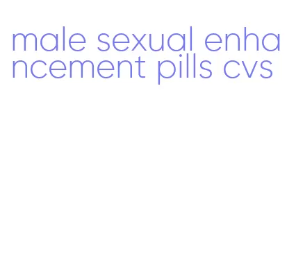 male sexual enhancement pills cvs