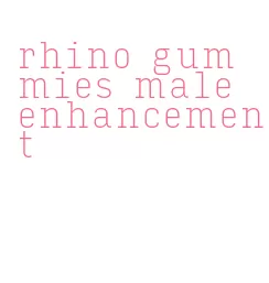 rhino gummies male enhancement