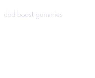 cbd boost gummies