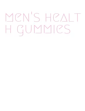men's health gummies