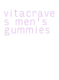vitacraves men's gummies