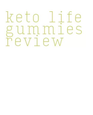 keto life gummies review