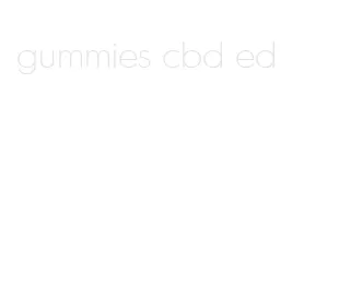 gummies cbd ed