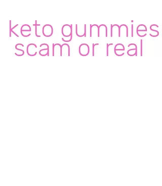 keto gummies scam or real