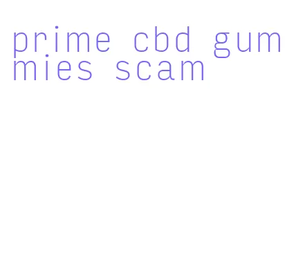 prime cbd gummies scam