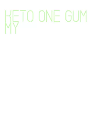 keto one gummy