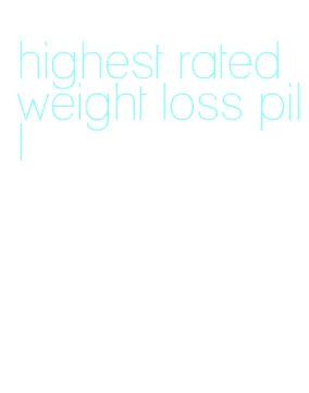 highest rated weight loss pill