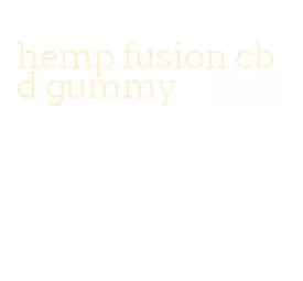 hemp fusion cbd gummy