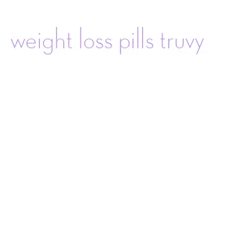 weight loss pills truvy