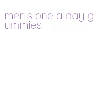 men's one a day gummies