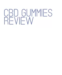 cbd gummies review