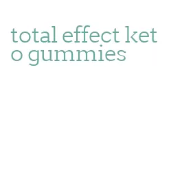 total effect keto gummies