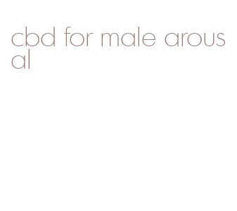 cbd for male arousal
