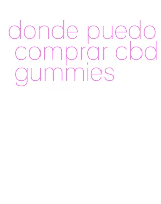 donde puedo comprar cbd gummies