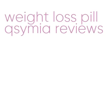 weight loss pill qsymia reviews