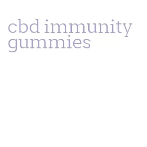 cbd immunity gummies