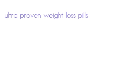 ultra proven weight loss pills