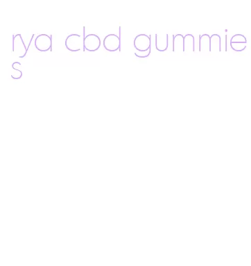 rya cbd gummies