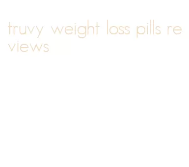 truvy weight loss pills reviews
