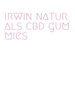 irwin naturals cbd gummies