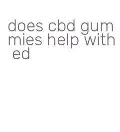 does cbd gummies help with ed