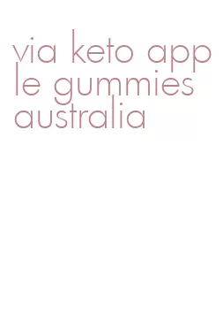 via keto apple gummies australia