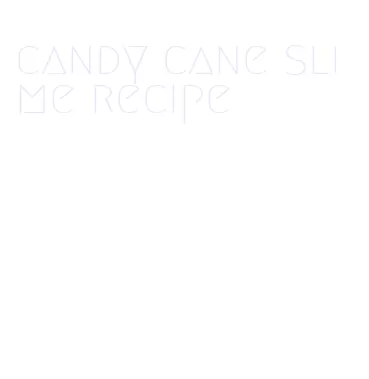 candy cane slime recipe