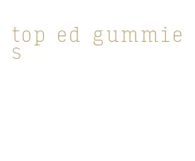 top ed gummies