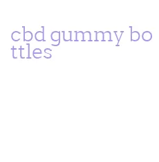 cbd gummy bottles