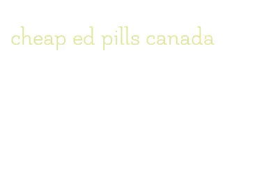cheap ed pills canada