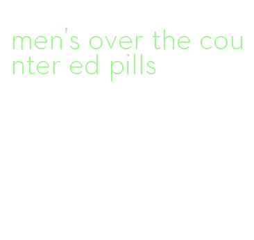 men's over the counter ed pills