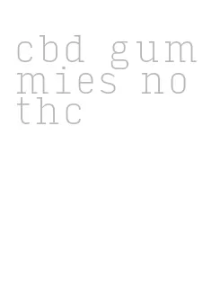 cbd gummies no thc