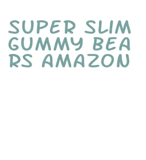 super slim gummy bears amazon
