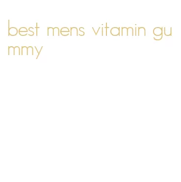 best mens vitamin gummy