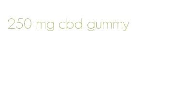 250 mg cbd gummy