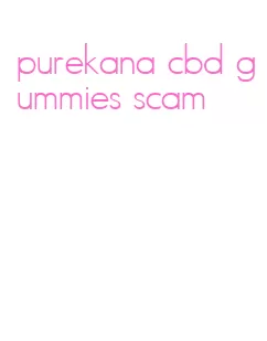 purekana cbd gummies scam
