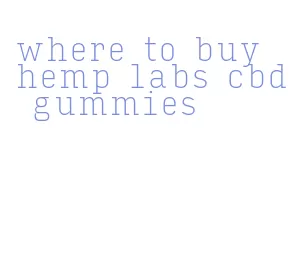 where to buy hemp labs cbd gummies