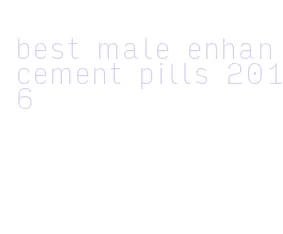 best male enhancement pills 2016