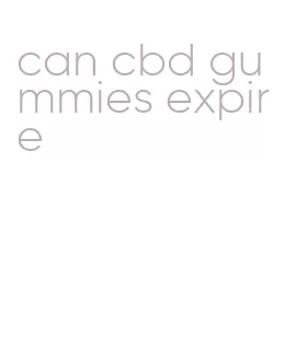 can cbd gummies expire
